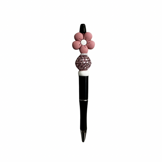 Pen bloem oud roze
