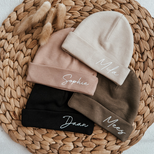 Babymutsje met naam