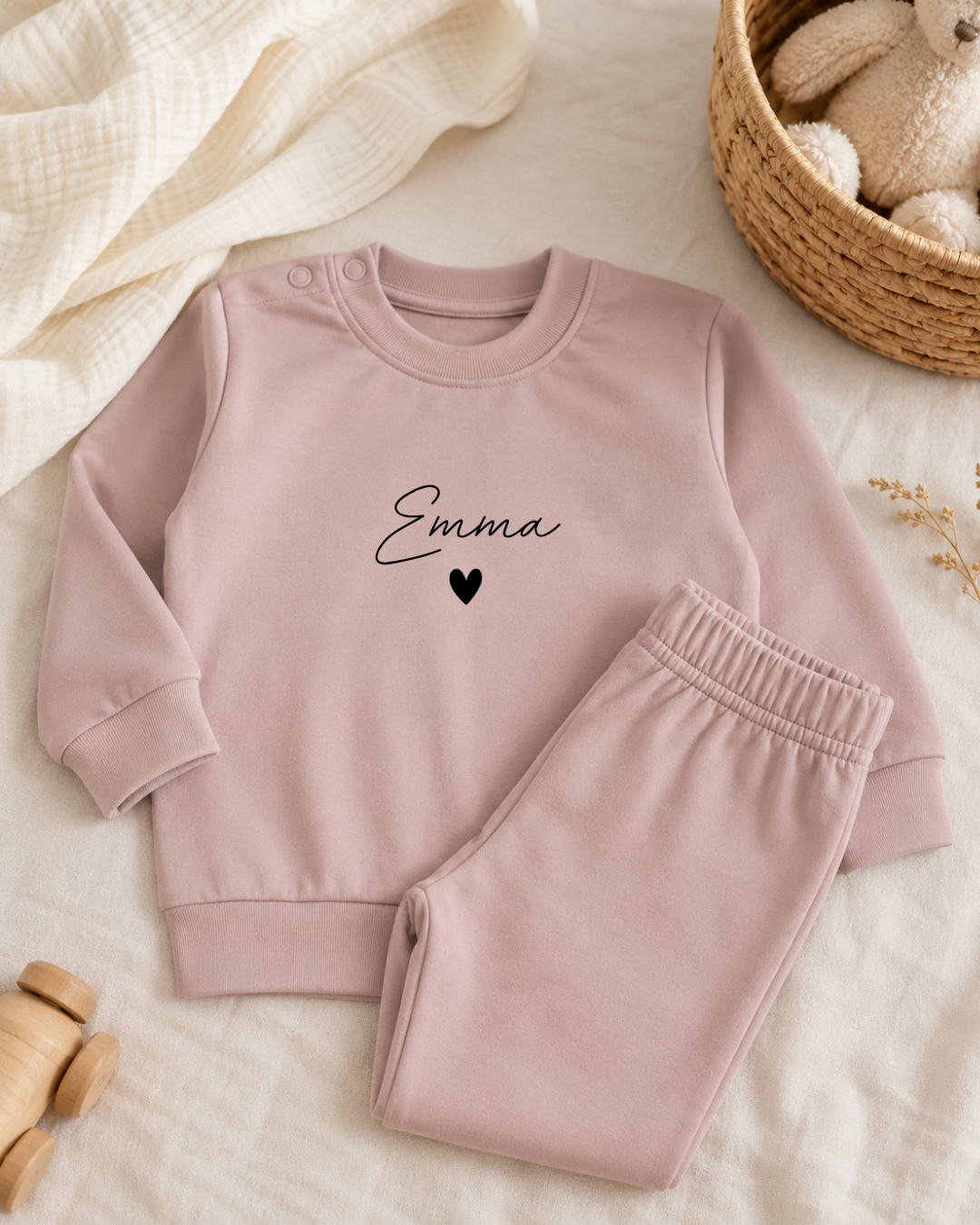 Gepersonaliseerde pyjama met naam | 100% katoen